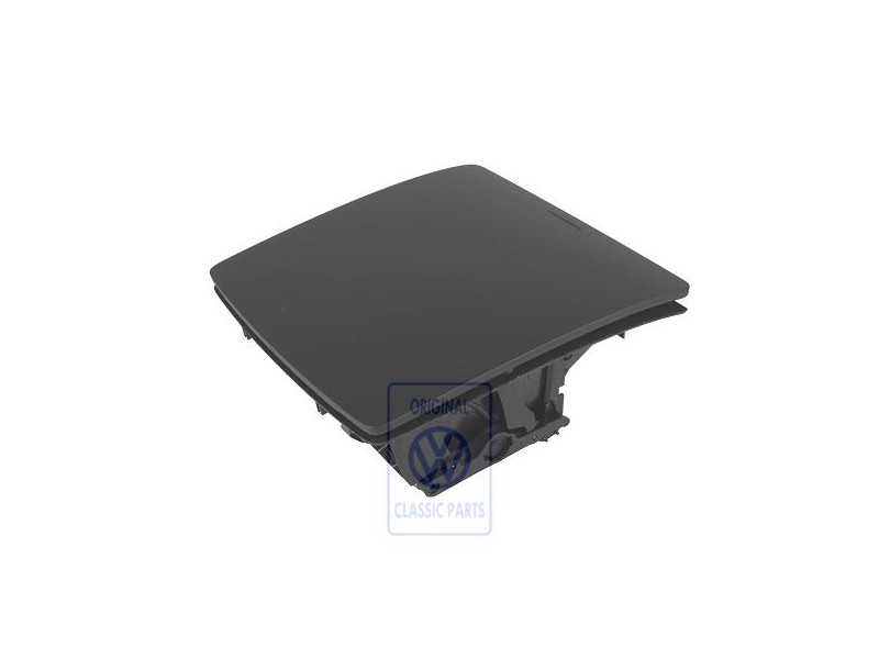 VW Original Ablagefach Mit Deckel Schwarz - 1T2857921B 3X1