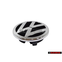 VW Original Vorne Kühlergrill Emblem Logo Zeichen Chrom - 1T0853601A