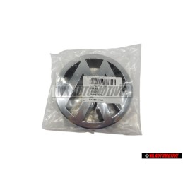 VW Original Vorne Kühlergrill Emblem Logo Zeichen Chrom - 1T0853601A