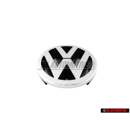 VW Original Vorne Kühlergrill Emblem Logo Zeichen Chrom - 1T0853601