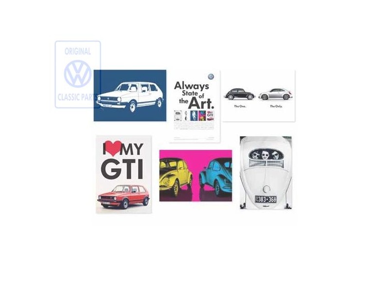 VW Original Postkarte - 211087703A
