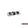VW Original GTI Vorne Kühlergrill Emblem Schriftzug Chrom - 1K6853679 FXC