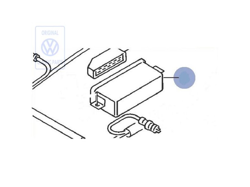 VW Original Steuergerät Für Abs - 251907379