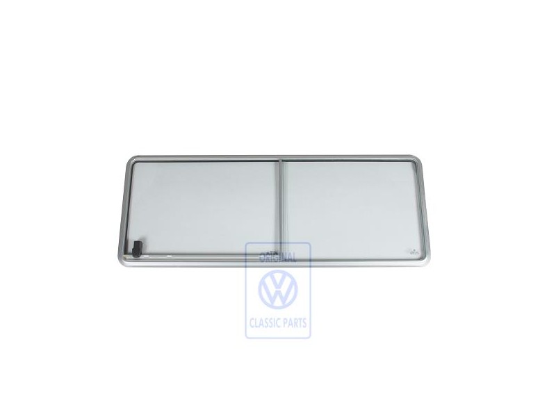 VW Original Schiebefenster Komplett Chromfarben - 253847712 908
