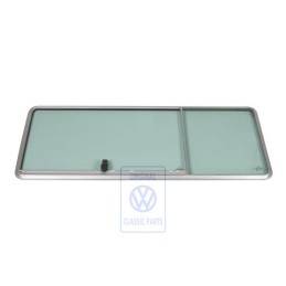 VW Original Schiebefenster Komplett Chromfarben - 253847712D 908