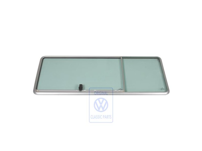 VW Original Schiebefenster Komplett Chromfarben - 253847712D 908