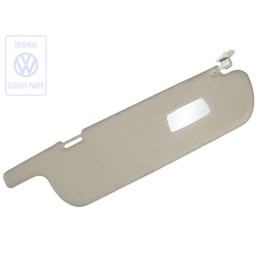 VW Original Sonnenblende Mit Spiegel Graubeige - 255857552A 2AW