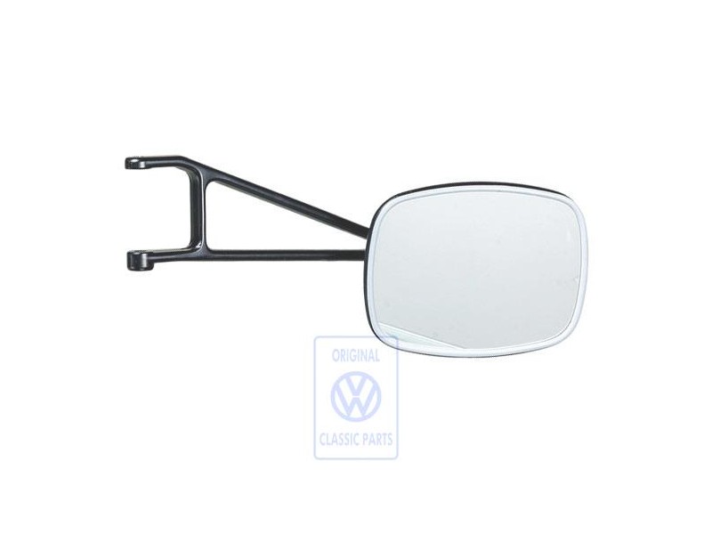 VW Original Aussenspiegel (Konvex) Asphaltgrau - 261857513B 04C