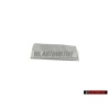 Audi Original S4 Hinten Schriftzug Emblem Logo Chrom Rot - 8D0853737B 2ZZ