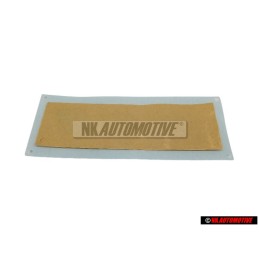 Audi Original RS4 Hinten Schriftzug Emblem Logo Chrom Rot - 8H0853740 2ZZ