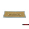 Audi Original RS4 Hinten Schriftzug Emblem Logo Chrom Rot - 8H0853740 2ZZ