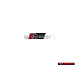 Audi Original S8 Vorne Kühlergrill Emblem Schriftzug Chrom - 4D0853736D 2ZZ