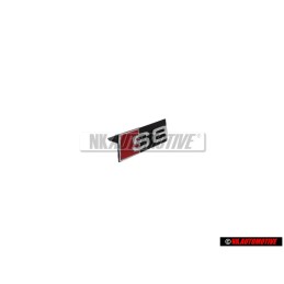 Audi Original S8 Vorne Kühlergrill Emblem Schriftzug Chrom - 4D0853736D 2ZZ