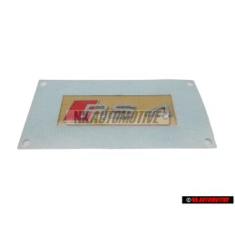 Audi Original RS4 Seitenleiste Schriftzug Emblem Logo Chrom Rot - 8E0853601