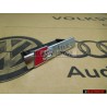 Audi Original S-LINE Vorne Kühlergrill Emblem Schriftzug Chrom - 8P4853736A 2ZZ