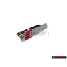 Audi Original S-LINE Vorne Kühlergrill Emblem Schriftzug Chrom - 8P4853736A 2ZZ