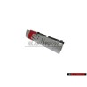 Audi Original S-LINE Vorne Kühlergrill Emblem Schriftzug Chrom - 8P4853736A 2ZZ