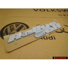 VW Original RALLYE GOLF Hinten Schriftzug Emblem Logo PrimeRot - 191853675C GRU