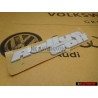 VW Original RALLYE GOLF Hinten Schriftzug Emblem Logo PrimeRot - 191853675C GRU