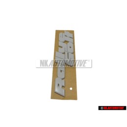 VW Original RALLYE GOLF Hinten Schriftzug Emblem Logo PrimeRot - 191853675C GRU