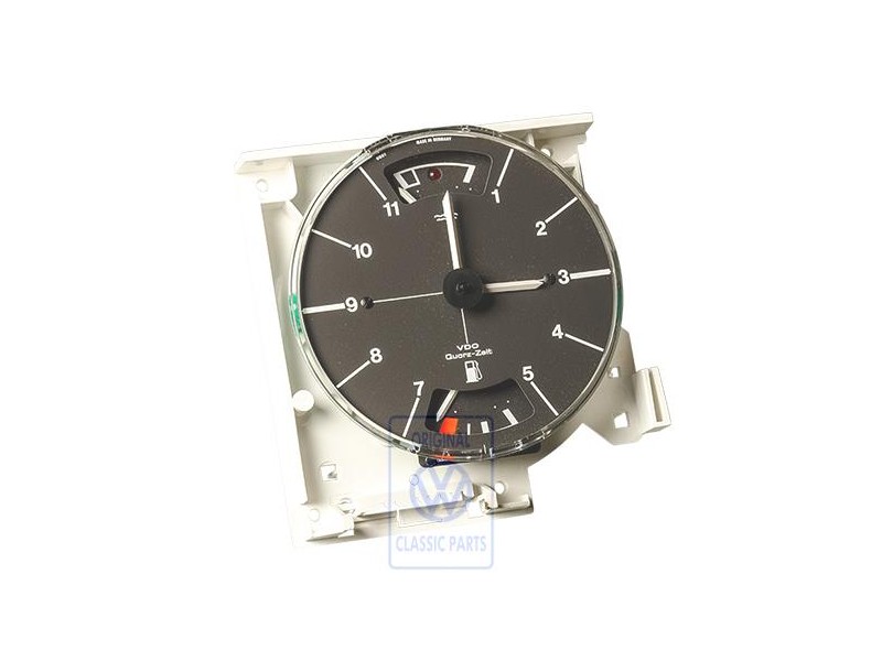 VW Original Zeituhr Mit Temperatur- Und Kraftstoffvorratsanzeiger - 281919201C