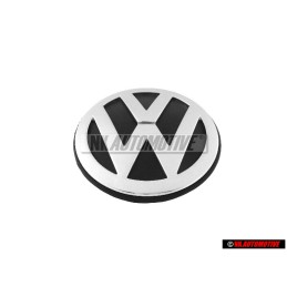 VW Original Hinten Emblem Logo Zeichen Chrom - 1J6853630B FCS