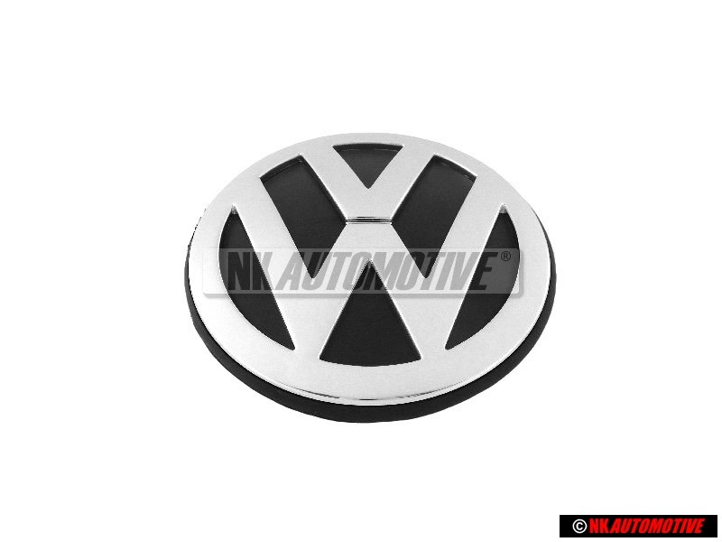 VW Original Hinten Emblem Logo Zeichen Chrom - 1J6853630B FCS