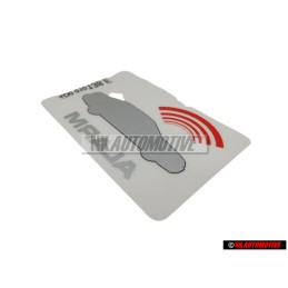 Audi Original Kennschild 'Alarm' - 443010026F