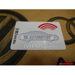 Audi Original Kennschild 'Anti Theft' - 443010015A