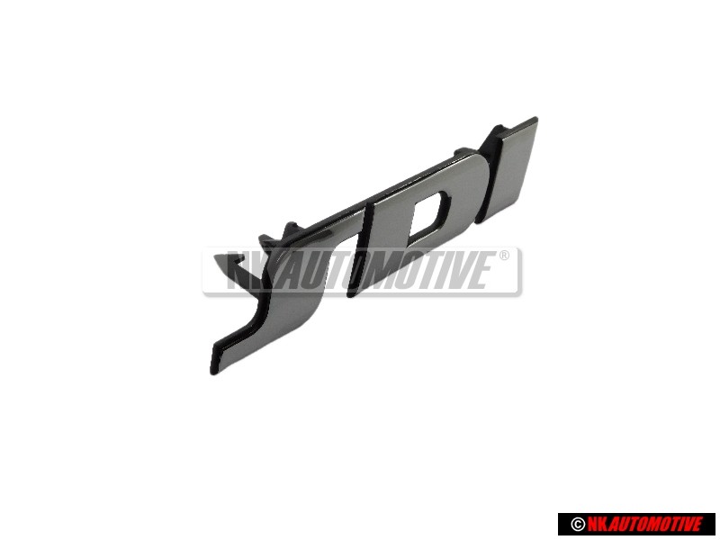 VW Original SDI Vorne Kühlergrill Emblem Schriftzug Chrom - 2D0853679A Z10