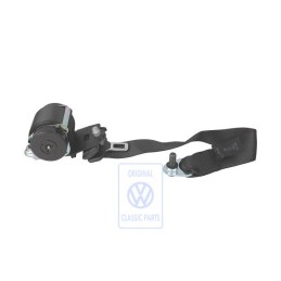 VW Original Dreipunkt-Sicherheitsgurt Satinschwarz - 2D0857448B 01C