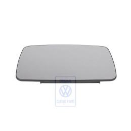 VW Original Spiegelglas (Konvex) Mit Trägerplatte - 2D0857522