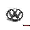 VW Original Vorne Kühlergrill Emblem Logo Zeichen Schwarz - 165853601A