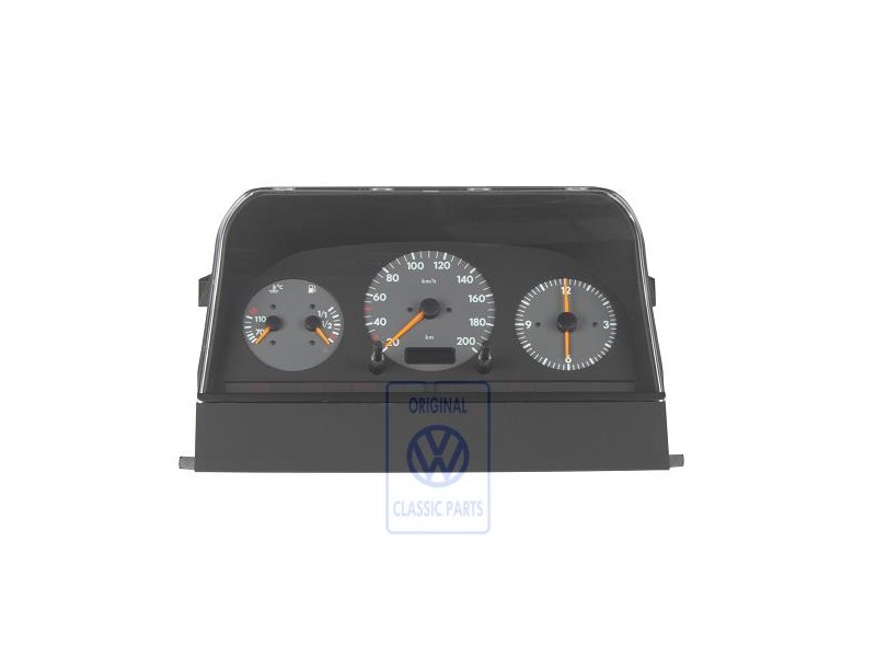 VW Original Kombiinstrument Satinschwarz - 2D0919850GX01C