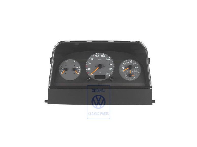 VW Original Kombiinstrument Satinschwarz - 2D0919860A 01C