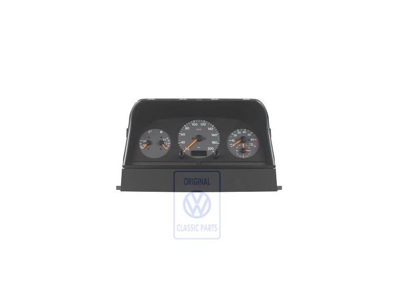 VW Original Kombiinstrument Satinschwarz - 2D0919860DX01C