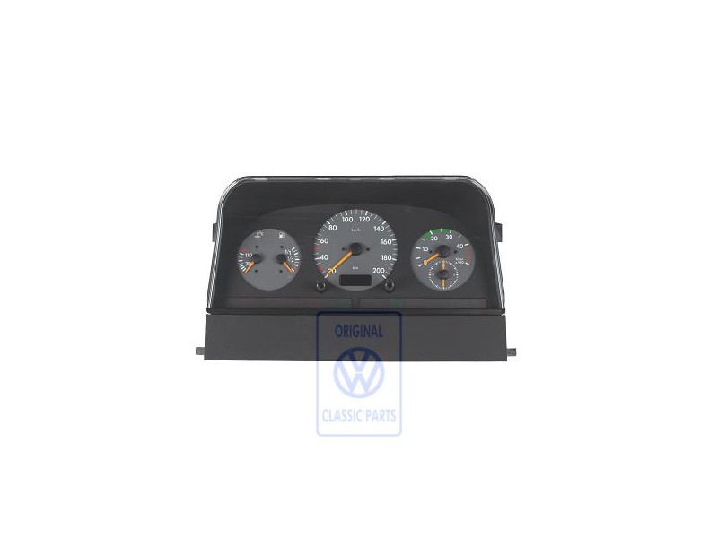 VW Original Kombiinstrument Satinschwarz - 2D0919860GX01C