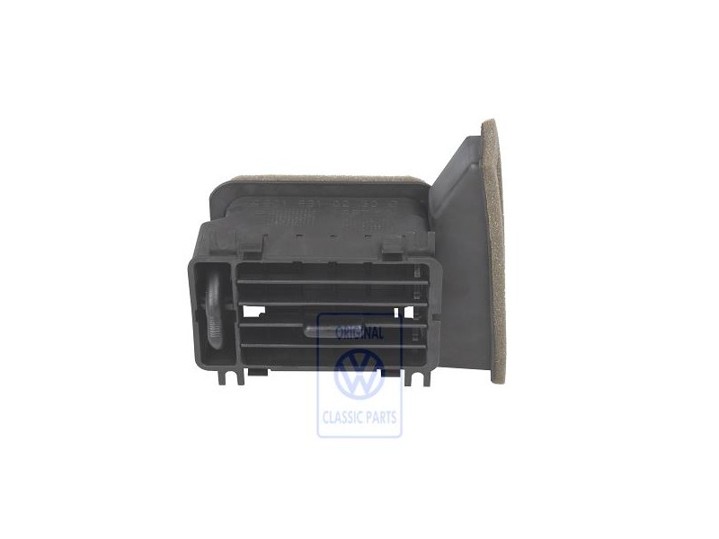 VW Original Gehäuse Für Luftdüse Satinschwarz - 2D1819702 01C