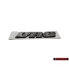 VW Original VR6 Hinten Schriftzug Emblem Logo Chrom - 3A0853675