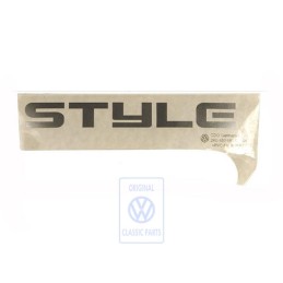 VW Original Folienschriftzug Silber - 2K0853685C 1W4