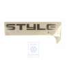 VW Original Folienschriftzug Silber - 2K0853685C 1W4