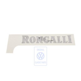 VW Original Folienschriftzug Rot/Blau/Gold - 2K5853686 WK3