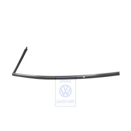 VW Original Fensterführung Satinschwarz/Chrom - 321837439M HU1