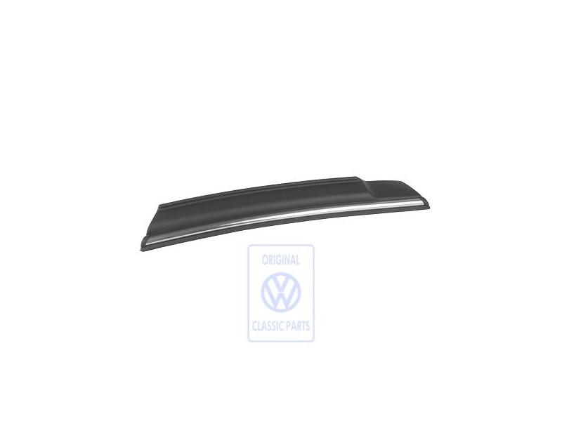 VW Original Zierleiste Für Kotflügel Satinschwarz/Chrom - 325853520 FQ8