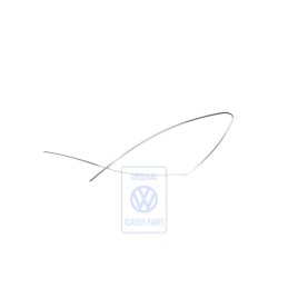 VW Original Zierleiste Für Seitenscheibe Chrom - 331853348B 7ZN