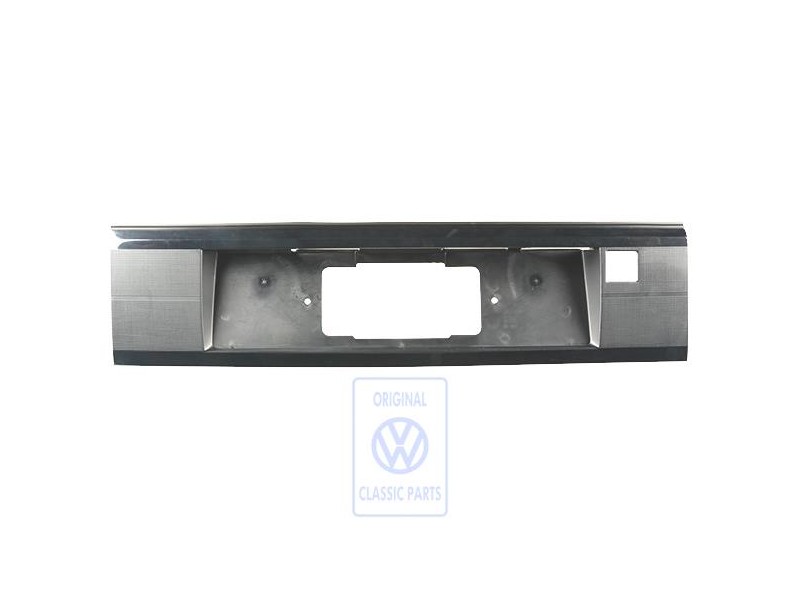 VW Original Blende Für Kennzeichen Satinschwarz - 333853481 01C
