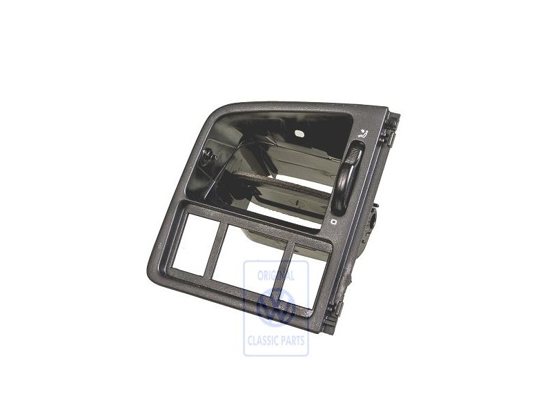 VW Original Gehäuse Für Luftdüse Satinschwarz - 357819703 01C
