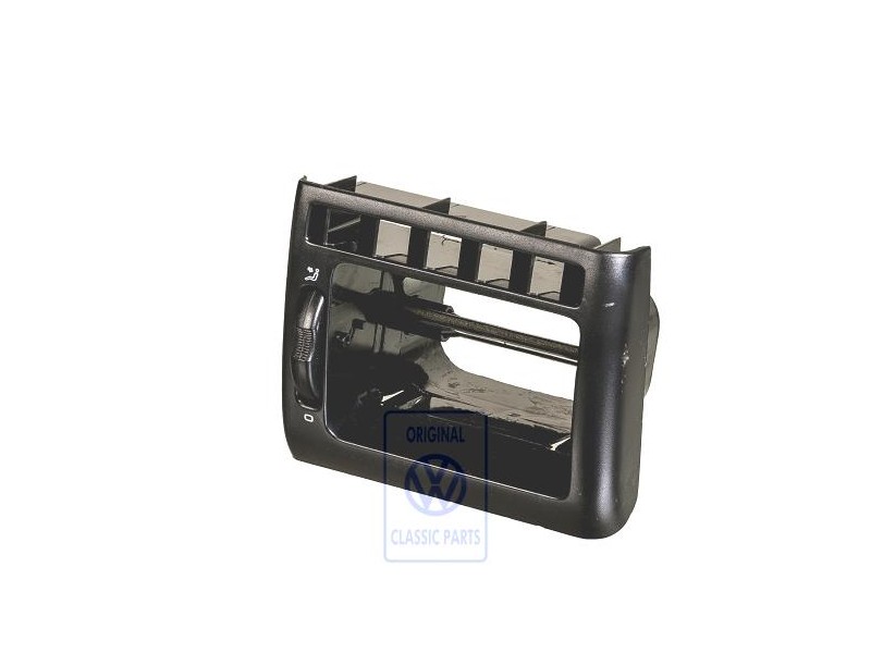 VW Original Gehäuse Für Luftdüse Satinschwarz - 357819704 01C