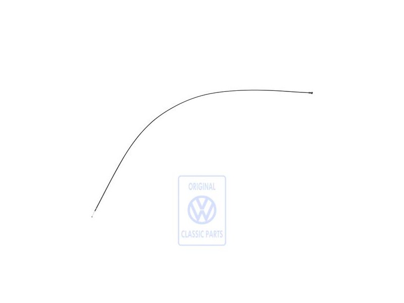VW Original Klappenschlosszug - 357823531